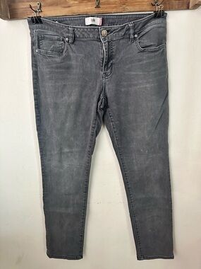 CAbi Slim Boyfriend Jeans in Faded Gray